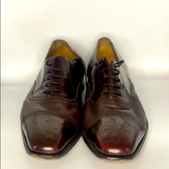 Mezlan Chocolate Brown Lace Up Brogue Size 11 main image 5